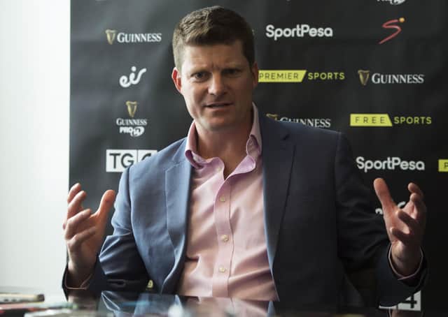Scottish Rugby chief operating officer Dominic McKay. Picture: Craig Foy/SNS