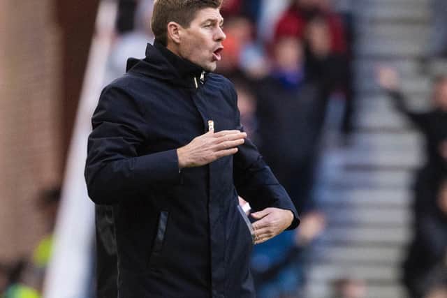 Steven Gerrard has shot down speculation on his future. Picture: SNS