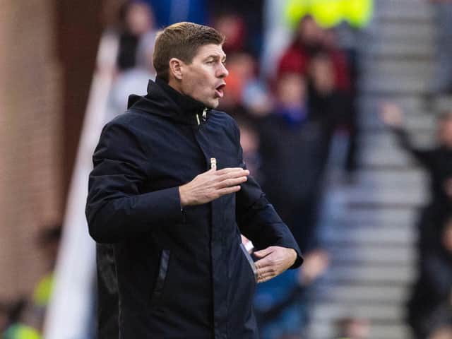 Steven Gerrard has shot down speculation on his future. Picture: SNS