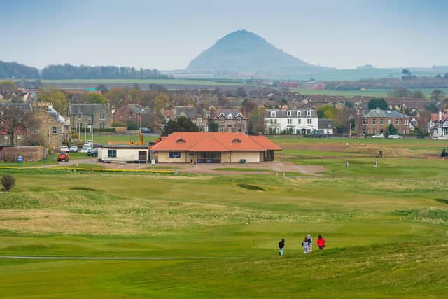 The manager of Gullane Golf Club, Gordon Simpson, is expecting a huge demand for playing slots once the shutdown is lifted and golfers are allowed back on the course. Picture: SNS.