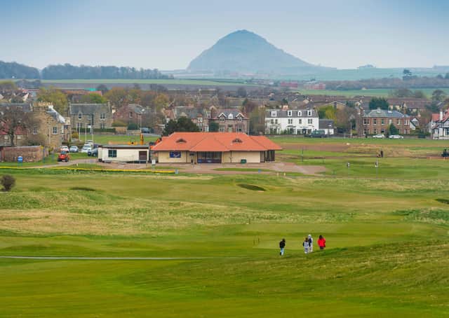 The manager of Gullane Golf Club, Gordon Simpson, is expecting a huge demand for playing slots once the shutdown is lifted and golfers are allowed back on the course. Picture: SNS.