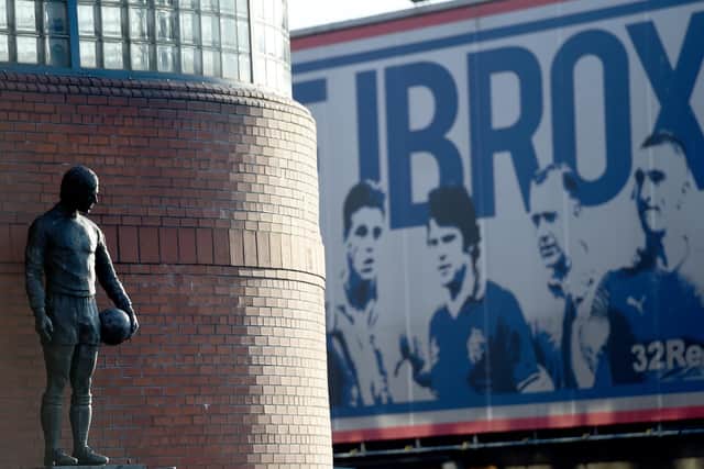 Rangers took to Twitter to post a defiant message. Picture: SNS