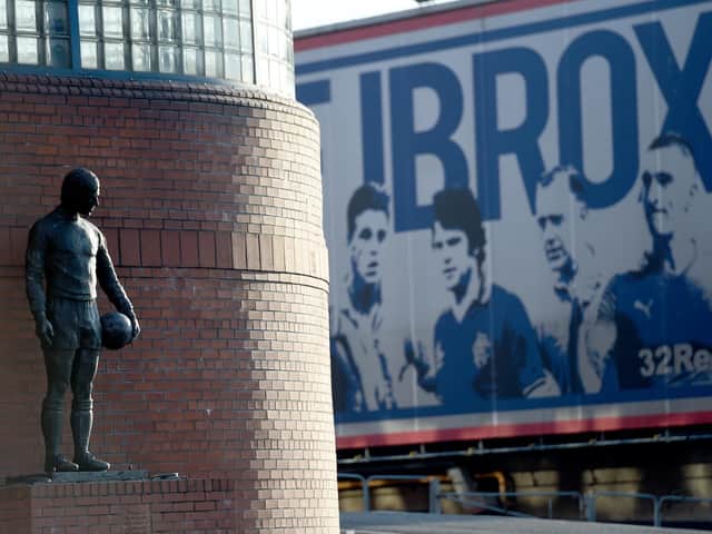 Rangers took to Twitter to post a defiant message. Picture: SNS