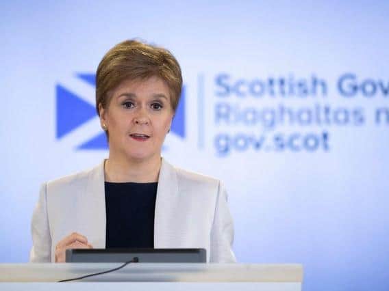 Nicola Sturgeon says she could ease restrictions on daily exercise to match UK approach