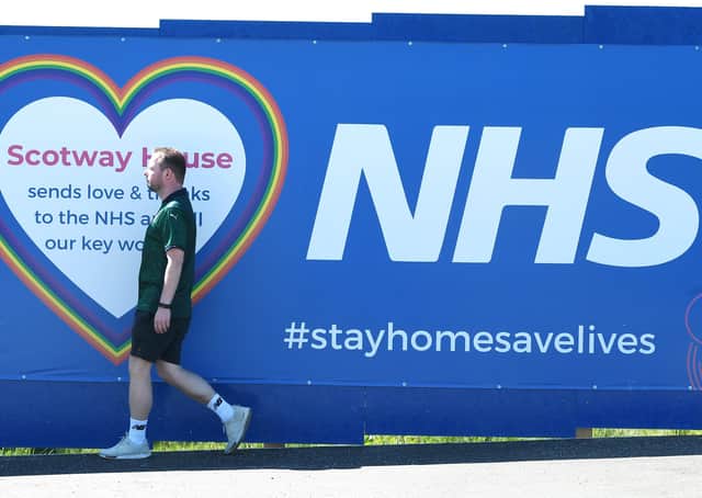 If you want to help the NHS, stay at home and observe social distancing if you have to go outside (Picture: John Devlin)