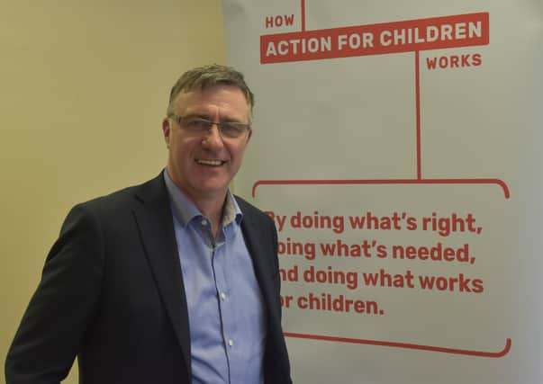 Paul Carberry, Action for Children director for Scotland.