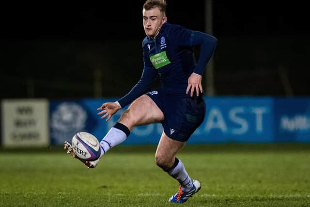Nathan Chamberlain was a huge influence and scored three tries in Scotland Under-20s’ impressive 52-17 victory over Wales. Picture: SNS/SRU