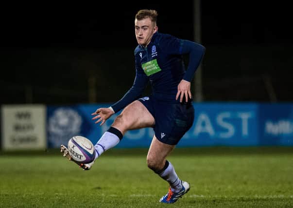 Nathan Chamberlain was a huge influence and scored three tries in Scotland Under-20s’ impressive 52-17 victory over Wales. Picture: SNS/SRU