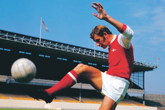 Former Arsenal captain Terry Neill, pictured at Highbury in 1969