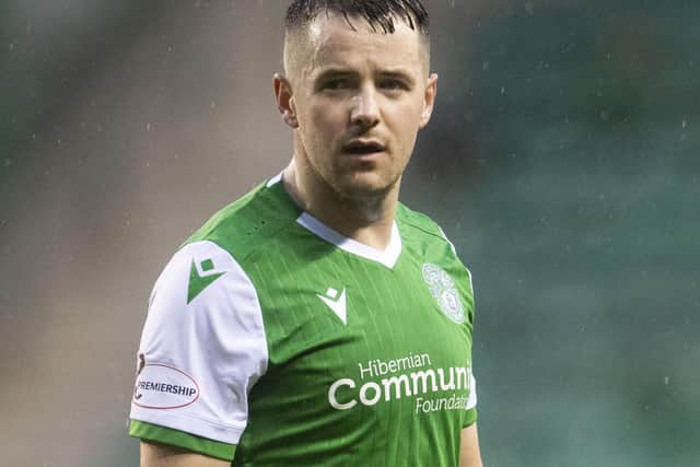 Marc McNulty is on loan at Hibs until the end of the season. Picture: Craig Foy/SNS Group
