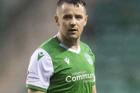 Marc McNulty is on loan at Hibs until the end of the season. Picture: Craig Foy/SNS Group