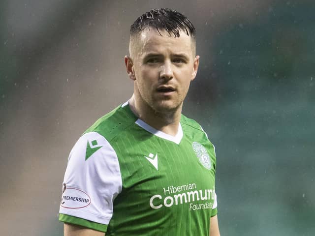 Marc McNulty is on loan at Hibs until the end of the season. Picture: Craig Foy/SNS Group