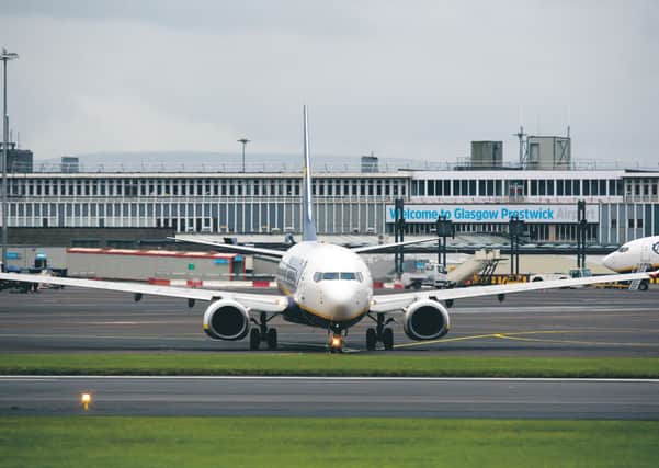 Holyrood has had to sink £40m into Prestwick Airport. Picture: Robert Perry/Getty