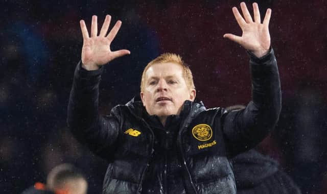Neil Lennon and Celtic are set to begin their record-breaking title bid behind closed doors but there are hopes that crowds will gradually be allowed to return as the season progresses. Picture: Craig Foy/SNS