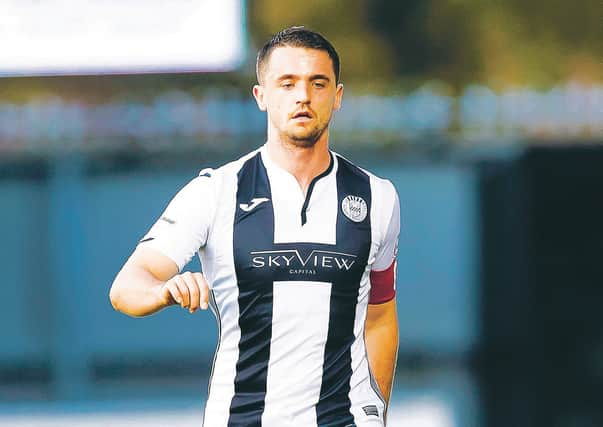 Stephen McGinn has been released by St Mirren. Picture: Roddy Scott/SNS