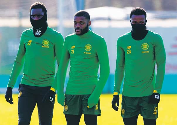 Celtic players will return to training on Thursday under controlled conditions.  Picture: SNS