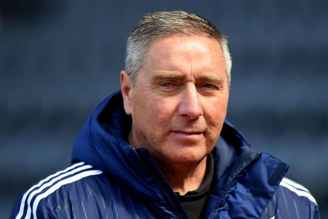 Peterhead manager Jim McInally says it's not the right time to introduce Old Firm colt teams to the league structure: Picture: SNS