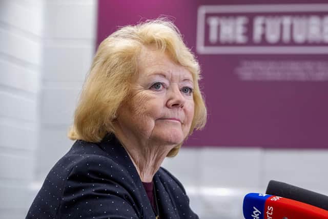 Hearts owner Ann Budge has submitted reconstruction proposals. Picture: Bill Murray/SNS