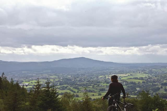 World class off-road cycling in The Scottish Borders. Picture: Martin Dorey