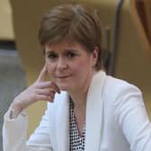 Nicola Sturgeon cannot deny she is making political choices about the lockdown's restrictions, says John McLellan (Picture: Fraser Bremner/pool/Scottish Daily Mail)