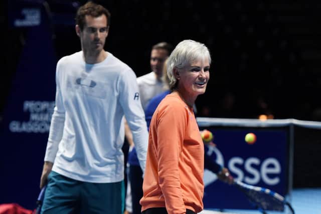 Judy Murray has linked up with son Andy and other leading Scottish tennis players in her new training programme. Picture: Ross Parker/SNS