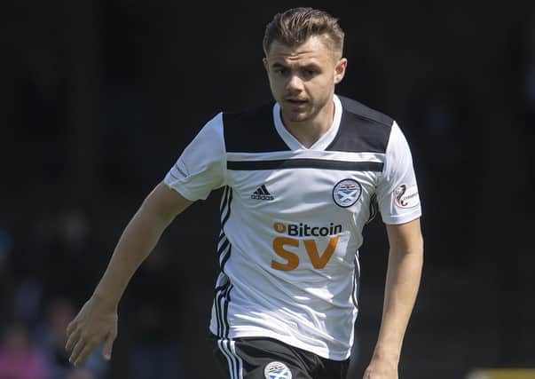 Alan Forrest won a move to Livingston after a string of impressive performances for Ayr United. Picture: SNS