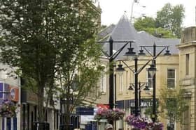 Economic activity in town centres like Kilmarnock, pictured, has been crippled by the coronavirus