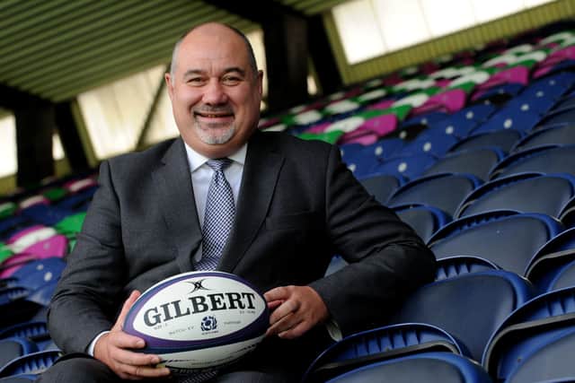 Scottish Rugby chief executive Mark Dodson. Picture: Lisa Ferguson