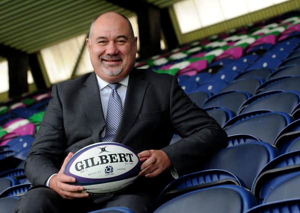 Scottish Rugby chief executive Mark Dodson. Picture: Lisa Ferguson