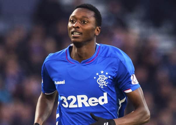 Umar Sadiq in action for Rangers against Aberdeen. Picture: Paul Devlin/SNS