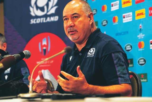SRU chief executive Mark Dodson sees pros and cons to the idea of an expanded Pro14. Picture: Gary Hutchison/SNS