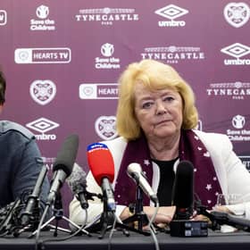 Hearts owner Ann Budge wants to appoint a sporting director before making a decision on the future of manager Daniel Stendel.  Picture: Craig Williamson / SNS