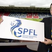 Chief executive Neil Doncaster launches the Scottish Professional Football League brand  at Hampden back in 2013. Picture: Rob Casey/SNS