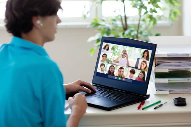Video conferencing has opened up new questions about what is, and is not, polite (Picture: Getty)