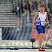 Kirsty Law pictured competing at Hampden during the Glasgow 2014 Commonwealth Games. Picture: Bobby Gavin