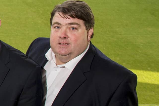 Hibernian Supporters Limited director Jim Adie. Picture: Craig Watson/SNS