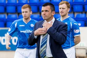 Callum Davidson was happy to drive the kit van and do the laundry. Now he is St Johnstone manager. Picture: SNS