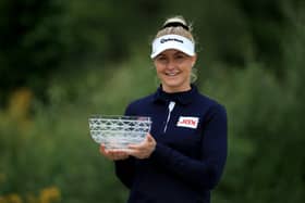Charley Hull landed the top prize of £10,000. Picture: Getty