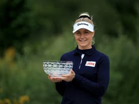 Charley Hull landed the top prize of £10,000. Picture: Getty