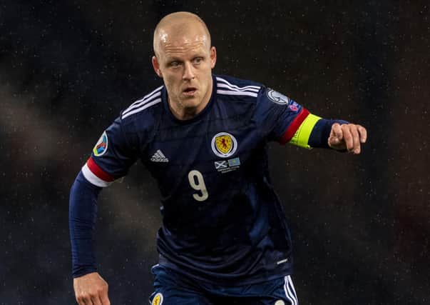 Steven Naismith has scored three goals in his last six  Scotland outings. Picutre: Bill Murray / SNS