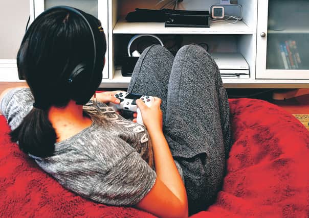 Video gaming has proved to be a godsend for young and old during the virus lockdown. Picture: Frazer Harrison/Getty