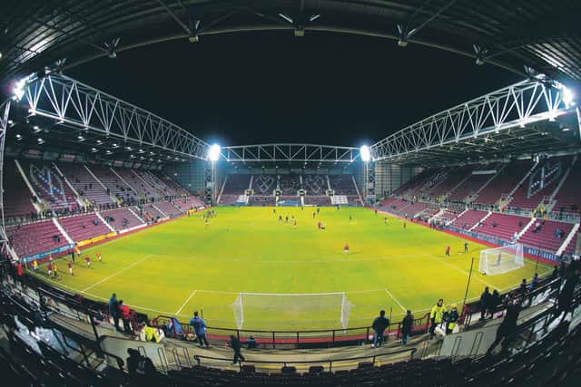 Tynecastle side Hearts and Partick Thistle have lodged a joint petition to the Court of Session to either have their relegations overturned or receive £10m in compensation. Photograph: Ross Parker/SNS Group
