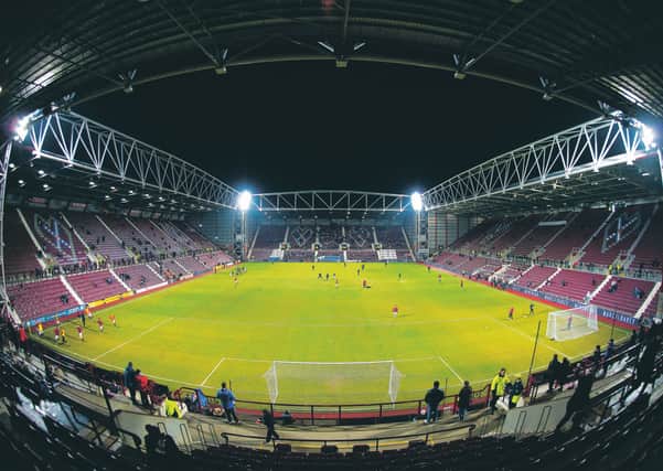 Tynecastle side Hearts and Partick Thistle have lodged a joint petition to the Court of Session to either have their relegations overturned or receive £10m in compensation. Photograph: Ross Parker/SNS Group