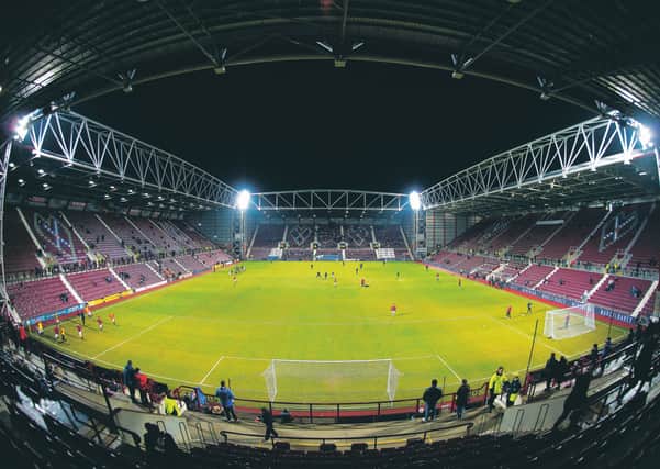 Tynecastle side Hearts and Partick Thistle have lodged a joint petition to the Court of Session to either have their relegations overturned or receive ÂŁ10m in compensation. Photograph: Ross Parker/SNS Group