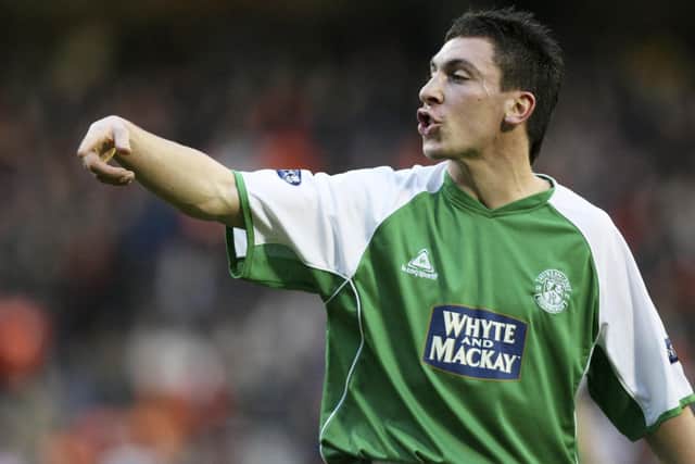 Scott Brown starred for Hibs' first team after coming through the club's youth system. Picture: Alan Harvey/SNS