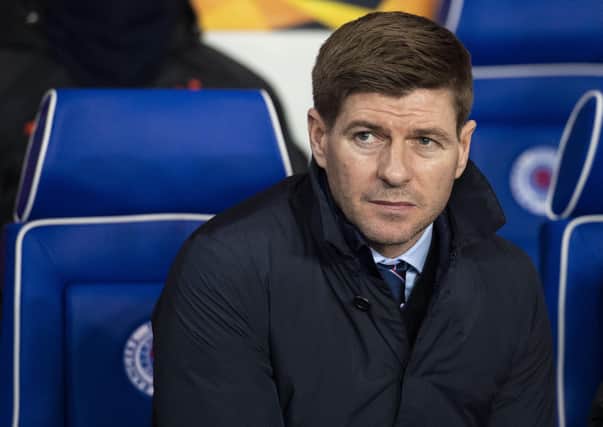 Rangers manager Steven Gerrard hopes to announce some friendly matches soon. Picture: SNS.