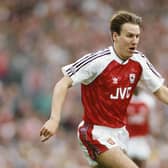 Paul Merson scored 99 goals in 425 appearances for Arsenal. Picture: Ben Radford/Allsport/Getty Images