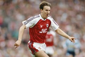 Paul Merson scored 99 goals in 425 appearances for Arsenal. Picture: Ben Radford/Allsport/Getty Images