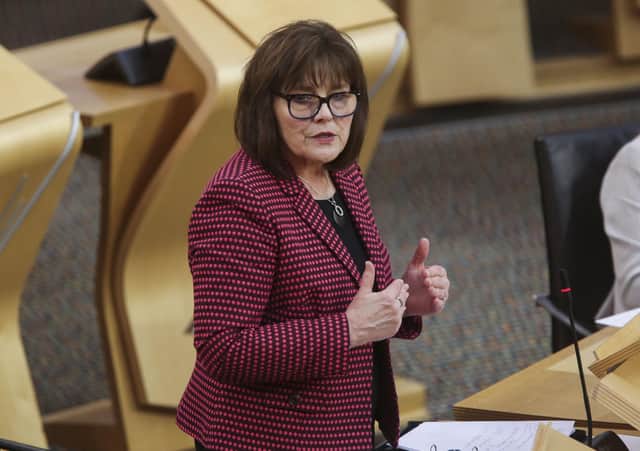 Scottish health secretary Jeane Freeman. Picture: Fraser Bremner Pool/Getty Images