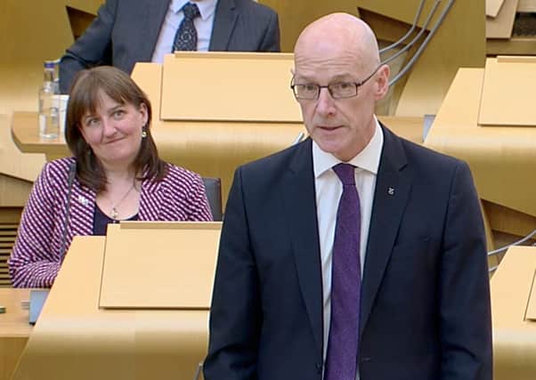 Deputy First Minister John Swinney announces plans for  the 100% return of pupils to Scottish schools